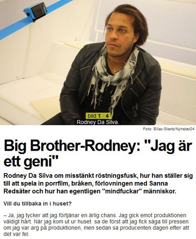 Rodney i ny intervju