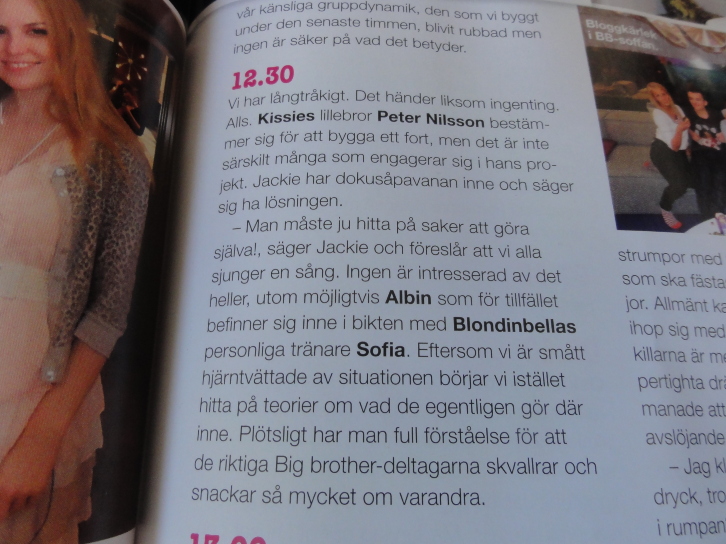 Två artiklar – Solo &  Cosmopolitan