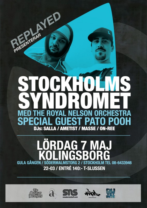 Vinn biljetter till Stockholmssyndromet och Klubb Replayed!