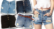 Trendspaning: Jeansshorts med hög midja