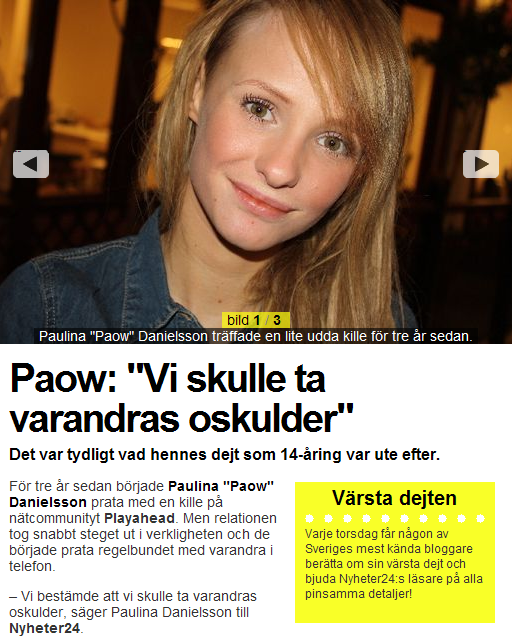 Paows värsta dejt