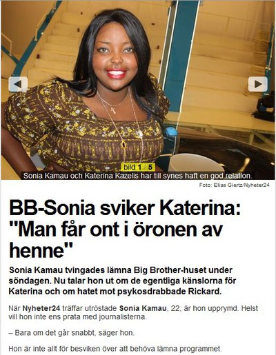 Sonia i nyheter24