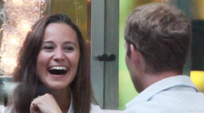 Pippa Middleton på semester med exet