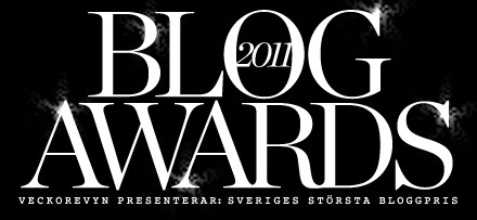 Blogawards 2011 – nominera dina favoriter