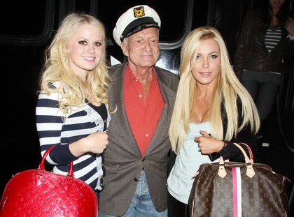 Svenskättade Anna Sophia festade med Hugh Hefner