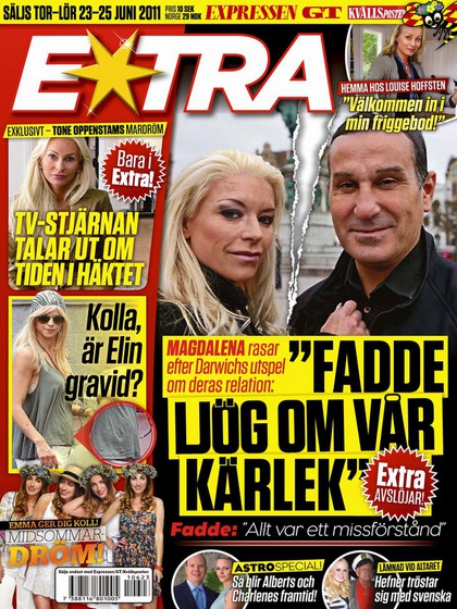 Extra: "Fadde ljög om vår kärlek" Extra: "Fadde ljög om vår kärlek"