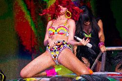 BildExtra: Rihannas superheta konsert