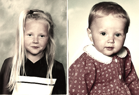 En bloggare som liten..