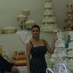 Kim Kardashian, på jakt efter en bröllopstårta!