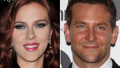 Scarlett Johansson och Bradley Cooper flirtade