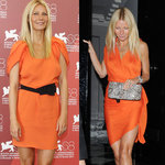 Gwyneths älskar orange! Vilken orangea klänning gillar du bäst?