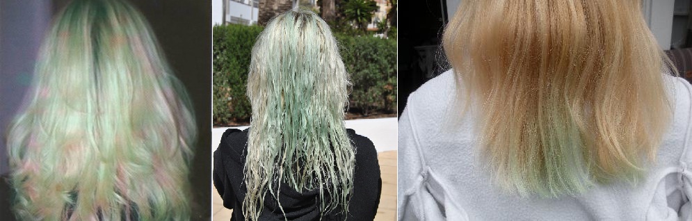 Tips för att motverka grönt hår!