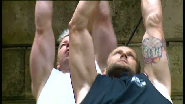Armgången i finalen av Fångarna på fortet 2010