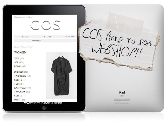 COS öppnar webshop