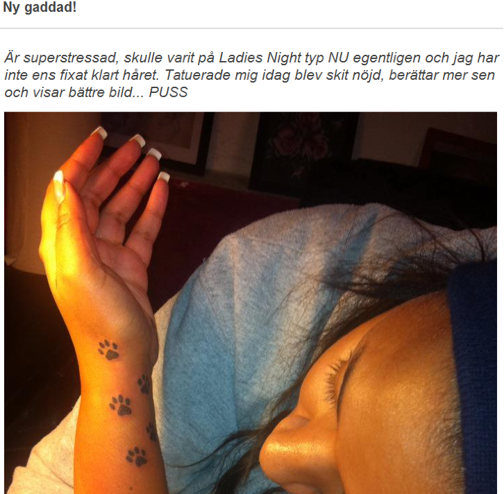 Rosannas har gaddat sig, igen!