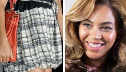 Beyonce designar mammakläder