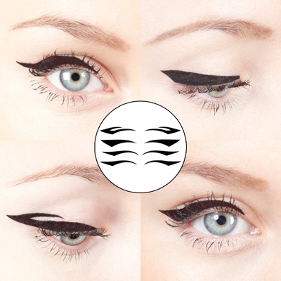 Klistra dit en eyeliner
