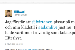 Ekwall och Virtanen i årets twitterbråk