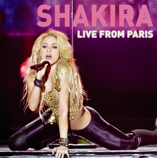 Shakira Shakira släpper LIVE-DVD