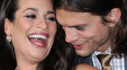 Lea Michele om Ashton Kutcher: Vi passar verkligen ihop