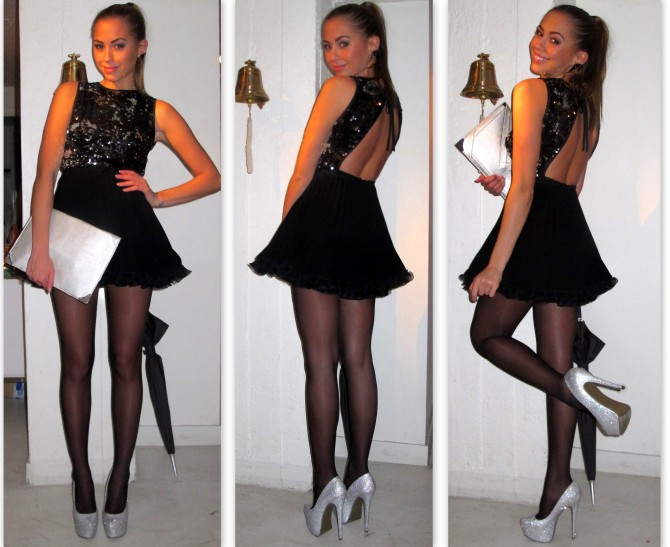 Gårdagens partyoutfit