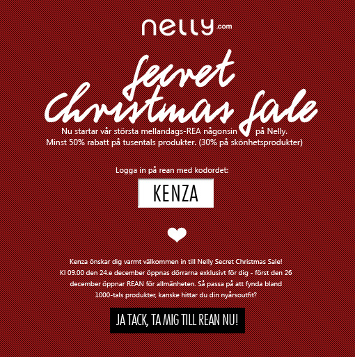 Nelly secret christmas sale