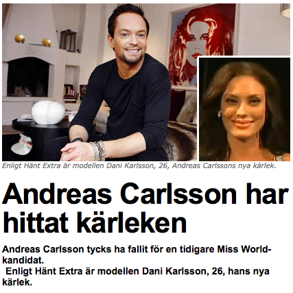 Dani hjärta Andreas Carlsson = sant?