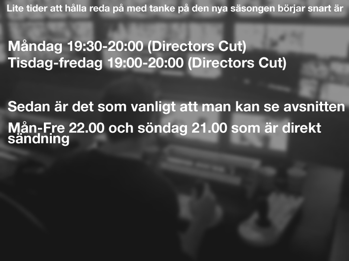 Tider att hålla reda på