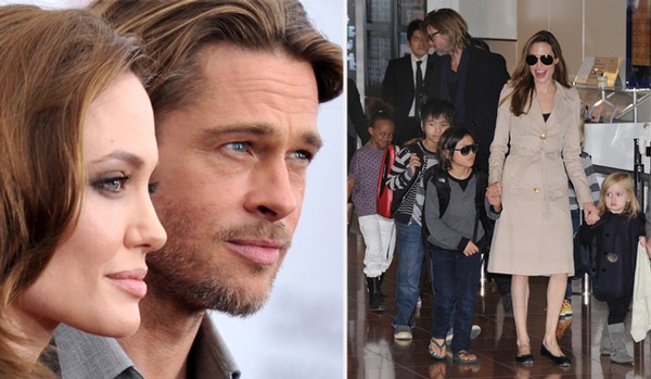 Här är Jolie och Pitt på kärlekssemester