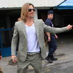 Brad Pitts partynatt – utan Angie!