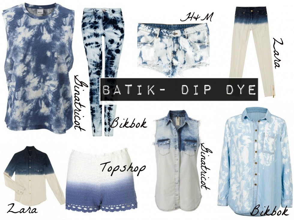 Batik / Dip dye