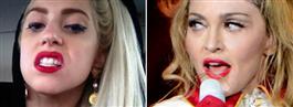 Lady Gaga inte road av Madonnas cover