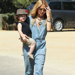 Rachel Zoe och Skyler njuter av en familjedag tillsammans i Beverly Hills!