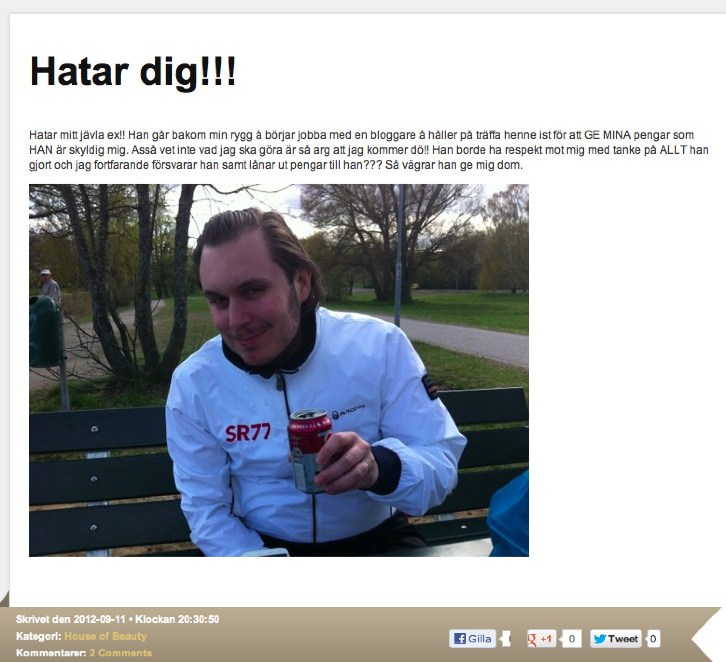 Borttagna inlägg (gamla) – Amir och Dessie