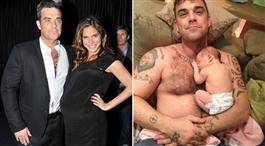 Robbie Williams om förlossningsdramat