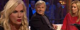 Gunilla Persson och Jan Guillou i tv-bråk