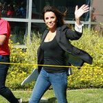 Obamas flicka! Eva Longoria kampanjar vid Las Vegas University!