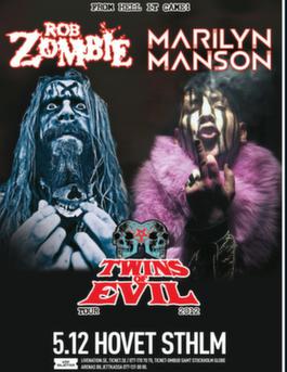 Du får träffa Manson och Rob Zombie!