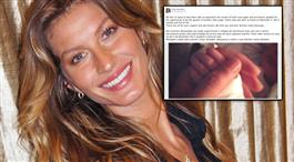 Gisele Bündchen fick en liten dotter