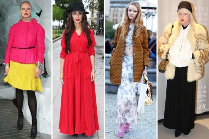 Modegängen på Fashion Week: Exhibitionistas