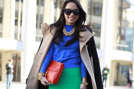 Streetstyle: 4 sätt att bära Color Blocking