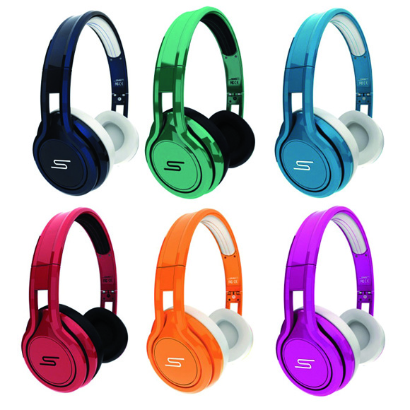 Sex nya fräscha färger av STREET by 50™ on ear-hörlurarna
