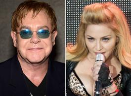 Madonna och Elton John har slutit fred