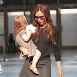 Victoria Beckham och hennes barn är ursöta på LAX!