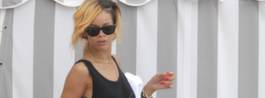 Rihanna drack före sin konsert i Monte Carlo