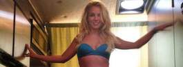 Britney Spears visar upp sin nya kropp