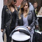 Kim Kardashian och North West promenerar på Manhattan!