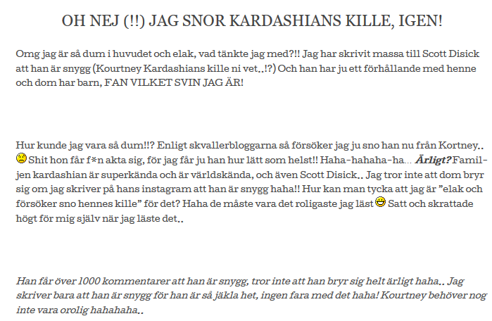Dubbelmoral på hög nivå!