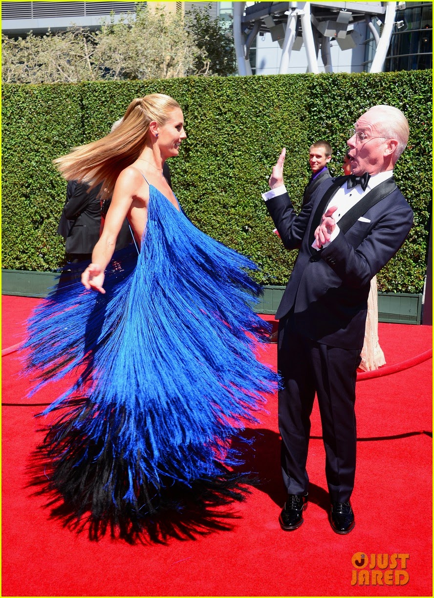 Heidi Klum vann röda mattan på Emmy Creative Arts-galan med den här bilden