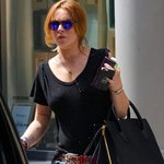 Lindsay Lohan såg ovanligt fräsch ut i går! Lindsay Lohan såg ovanligt fräsch ut i går!